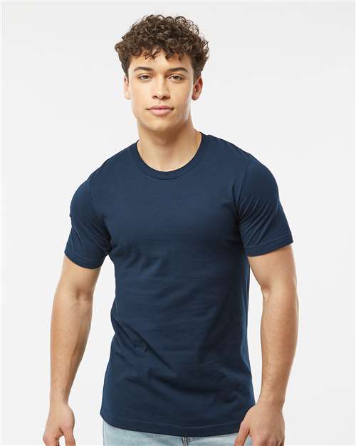 Tultex Men's Premium Cotton T-Shirt - Navy - Tultex 502 Navy XS Short Sleeve T-Shirts
