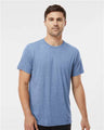 Tultex Men's Tri - Blend T-Shirt - Tultex 254 Athletic Blue Tri Blend XS Short Sleeve T-Shirts