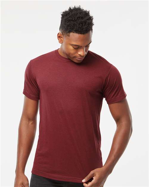 Tultex Men's Tri - Blend T-Shirt - Tultex 254 Cardinal Tri Blend XS Short Sleeve T-Shirts
