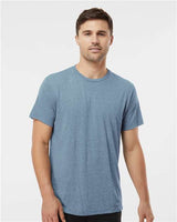 Tultex Men's Tri - Blend T-Shirt - Tultex 254 Denim Tri Blend XS Short Sleeve T-Shirts