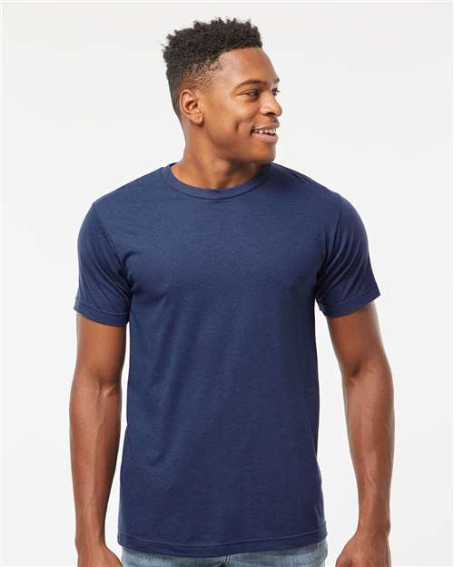 Tultex Men's Tri - Blend T-Shirt - Tultex 254 Midnight Tri Blend XS Short Sleeve T-Shirts