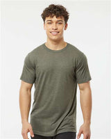 Tultex Men's Tri - Blend T-Shirt - Tultex 254 Military Tri Blend XS Short Sleeve T-Shirts