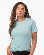 Tultex Unisex Combed CVC T-Shirt - Heather Ice Blue - Tultex 602CVC Heather Ice Blue XS Short Sleeve T-Shirts