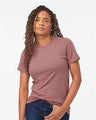 Tultex Unisex Combed CVC T-Shirt - Heather Mauve - Tultex 602CVC Heather Mauve XS Short Sleeve T-Shirts