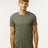 Tultex Unisex Combed CVC T-Shirt - Heather Military Green - Tultex 602CVC Heather Military Green XS Short Sleeve T-Shirts