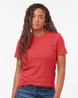 Tultex Unisex Combed CVC T-Shirt - Heather Red - Tultex 602CVC Heather Red XS Short Sleeve T-Shirts