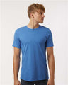 Tultex Unisex Combed CVC T-Shirt - Heather Royal - Tultex 602CVC Heather Royal XS Short Sleeve T-Shirts
