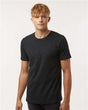 Tultex Unisex Combed CVC T-Shirt - Tultex 602CVC Heather Black XS Short Sleeve T-Shirts