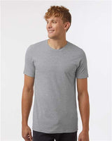Tultex Unisex Combed CVC T-Shirt - Tultex 602CVC Heather Grey XS Short Sleeve T-Shirts