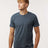 Tultex Unisex Combed CVC T-Shirt - Tultex 602CVC Heather Navy Blue XS Short Sleeve T-Shirts