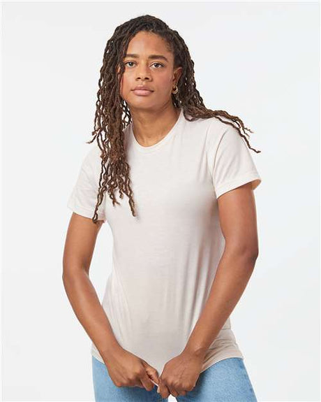 Tultex Unisex Combed CVC T-Shirt - Tultex 602CVC Heather Vintage Natural XS Short Sleeve T-Shirts