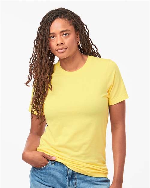 Tultex Unisex Combed CVC T-Shirt - Tultex 602CVC Heather Yellow XS Short Sleeve T-Shirts