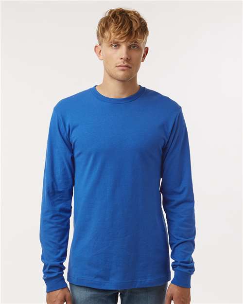 Tultex Unisex Fine Jersey Long Sleeve T-Shirt - Tultex 202LS Royal XS Long Sleeve T-Shirts