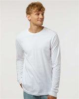 Tultex Unisex Fine Jersey Long Sleeve T-Shirt - Tultex 202LS White XS Long Sleeve T-Shirts