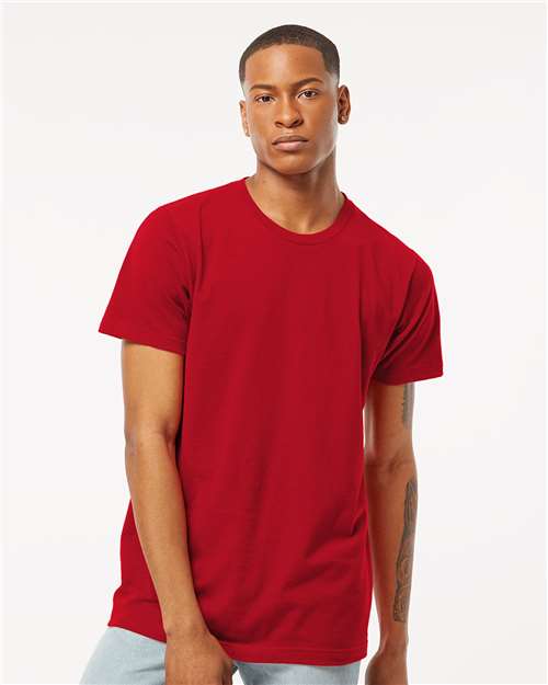 Tultex Unisex Fine Jersey T-Shirt - Cardinal - Tultex 202 Cardinal XS Short Sleeve T-Shirts
