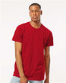 Tultex Unisex Fine Jersey T-Shirt - Cardinal - Tultex 202 Cardinal XS Short Sleeve T-Shirts