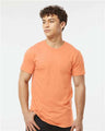 Tultex Unisex Fine Jersey T-Shirt - Heather Cantaloupe - Tultex 202 Heather Cantaloupe XS Short Sleeve T-Shirts
