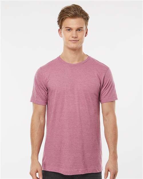 Tultex Unisex Fine Jersey T-Shirt - Heather Cassis - Tultex 202 Heather Cassis XS Short Sleeve T-Shirts