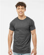 Tultex Unisex Fine Jersey T-Shirt - Heather Charcoal - Tultex 202 Heather Charcoal XS Short Sleeve T-Shirts