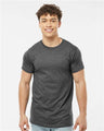 Tultex Unisex Fine Jersey T-Shirt - Heather Charcoal - Tultex 202 Heather Charcoal XS Short Sleeve T-Shirts
