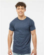 Tultex Unisex Fine Jersey T-Shirt - Heather Denim - Tultex 202 Heather Denim XS Short Sleeve T-Shirts