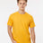 Tultex Unisex Fine Jersey T-Shirt - Heather Mellow Yellow - Tultex 202 Heather Mellow Yellow XS Short Sleeve T-Shirts
