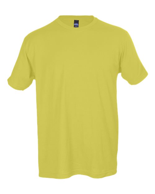Tultex Unisex Fine Jersey T-Shirt - Lemon - Tultex 202 Lemon XS Short Sleeve T-Shirts