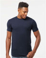 Tultex Unisex Fine Jersey T-Shirt - Navy - Tultex 202 Navy XS Short Sleeve T-Shirts