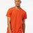Tultex Unisex Fine Jersey T-Shirt - Orange - Tultex 202 Orange XS Short Sleeve T-Shirts