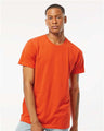 Tultex Unisex Fine Jersey T-Shirt - Orange - Tultex 202 Orange XS Short Sleeve T-Shirts