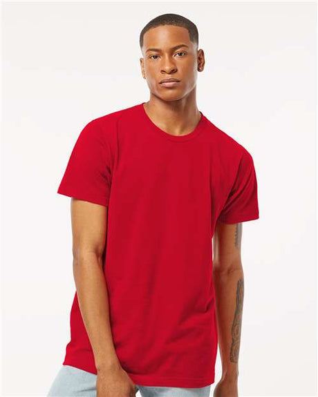 Tultex Unisex Fine Jersey T-Shirt - Red - Tultex 202 Red XS Short Sleeve T-Shirts