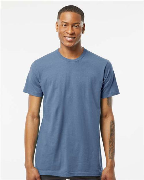 Tultex Unisex Fine Jersey T-Shirt - Slate - Tultex 202 Slate XS Short Sleeve T-Shirts