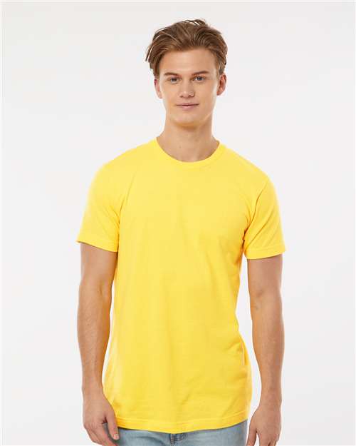 Tultex Unisex Fine Jersey T-Shirt - Sunshine - Tultex 202 Sunshine XS Short Sleeve T-Shirts
