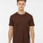 Tultex Unisex Fine Jersey T-Shirt - Tultex 202 Brown XS Short Sleeve T-Shirts