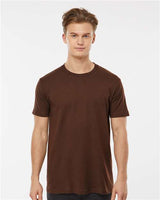 Tultex Unisex Fine Jersey T-Shirt - Tultex 202 Brown XS Short Sleeve T-Shirts