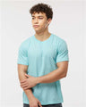 Tultex Unisex Fine Jersey T-Shirt - Tultex 202 Heather Purist Blue XS Short Sleeve T-Shirts