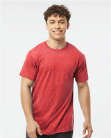 Tultex Unisex Fine Jersey T-Shirt - Tultex 202 Heather Red XS Short Sleeve T-Shirts