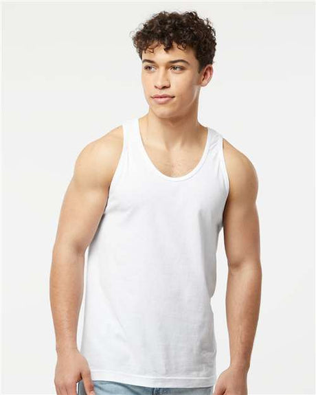 Tultex Unisex Fine Jersey Tank Top - Tultex S105 White XS Tank Top