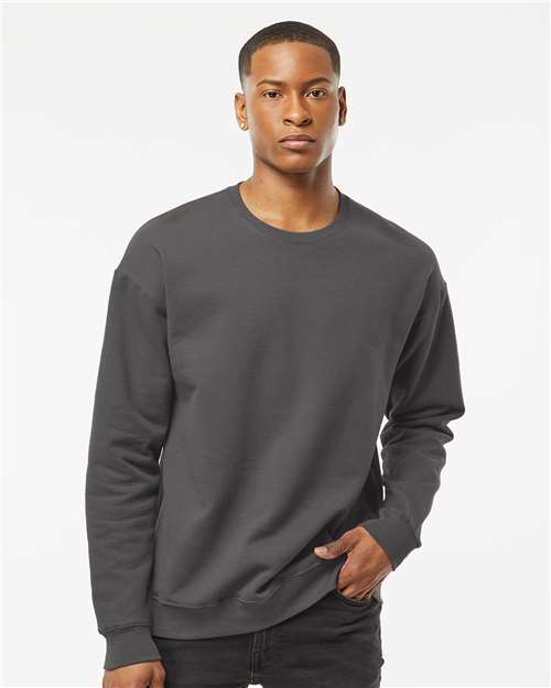 Tultex Unisex Fleece Crewneck Sweatshirt - Charcoal - Tultex 340 Charcoal XS Crewneck Sweatshirts