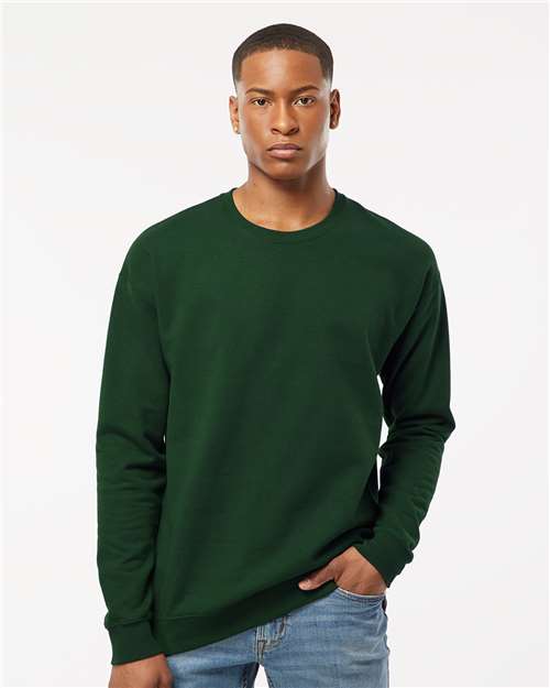 Tultex Unisex Fleece Crewneck Sweatshirt - Forest - Tultex 340 Forest XS Crewneck Sweatshirts