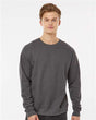 Tultex Unisex Fleece Crewneck Sweatshirt - Heather Charcoal - Tultex 340 Heather Charcoal XS Crewneck Sweatshirts