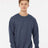 Tultex Unisex Fleece Crewneck Sweatshirt - Heather Denim - Tultex 340 Heather Denim XS Crewneck Sweatshirts