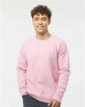 Tultex Unisex Fleece Crewneck Sweatshirt - Light Pink - Tultex 340 Light Pink XS Crewneck Sweatshirts