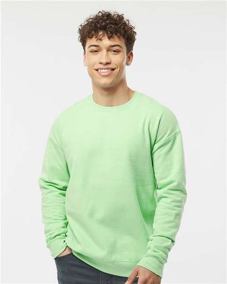 Tultex Unisex Fleece Crewneck Sweatshirt - Neo Mint - Tultex 340 Neo Mint XS Crewneck Sweatshirts
