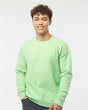 Tultex Unisex Fleece Crewneck Sweatshirt - Neo Mint - Tultex 340 Neo Mint XS Crewneck Sweatshirts