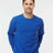 Tultex Unisex Fleece Crewneck Sweatshirt - Royal - Tultex 340 Royal XS Crewneck Sweatshirts