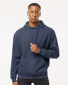 Tultex Unisex Fleece Hooded Sweatshirt - Heather Denim - Tultex 320 Heather Denim XS Sweatshirts