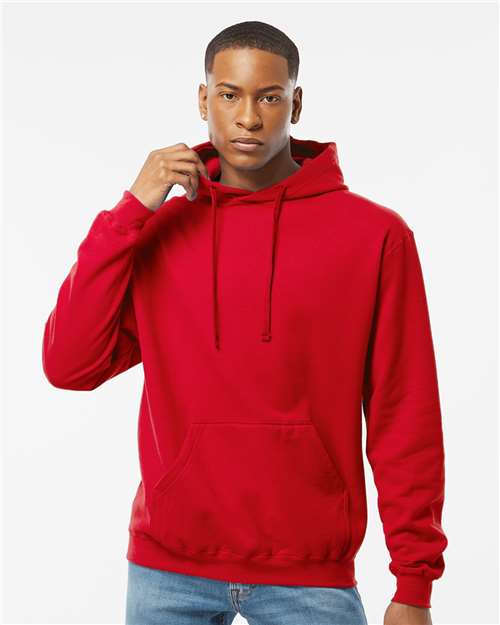 Tultex Unisex Fleece Hooded Sweatshirt - Red - Tultex 320 Red XS Sweatshirts