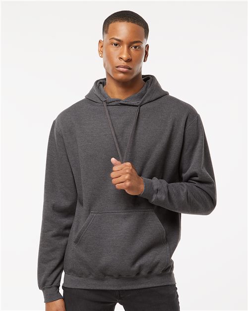 Tultex Unisex Fleece Hooded Sweatshirt - Tultex 320 Black XS Sweatshirts