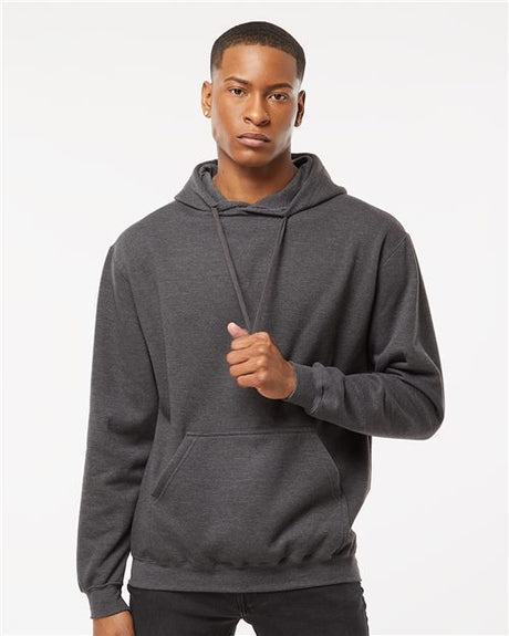 Tultex Unisex Fleece Hooded Sweatshirt - Tultex 320 Black XS Sweatshirts